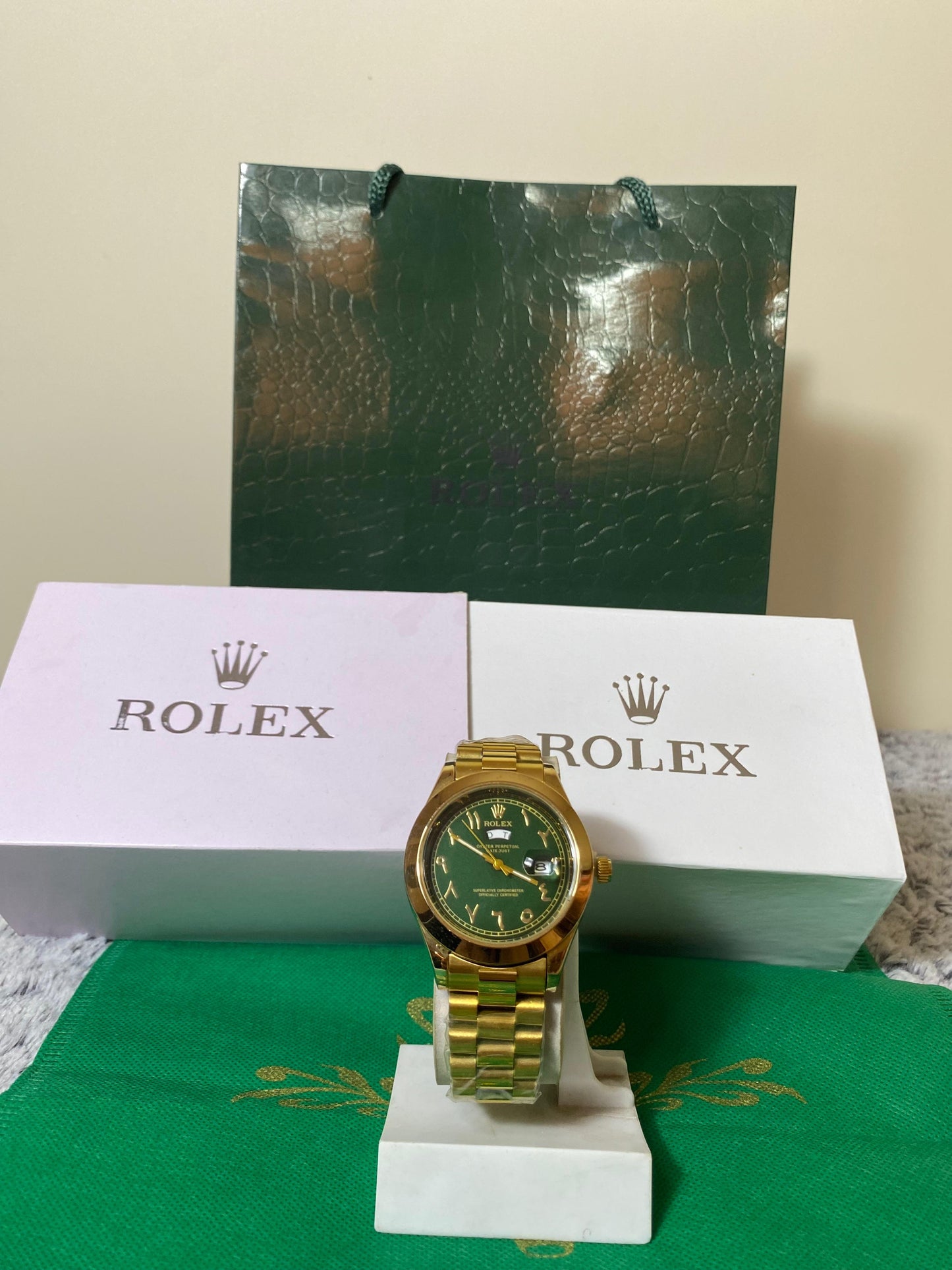 ARABIC DARK GREEN DIAL ROLEX