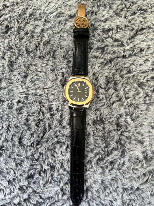 PATEK PHILLIP LEATHER STRAP VERSION ⌚️