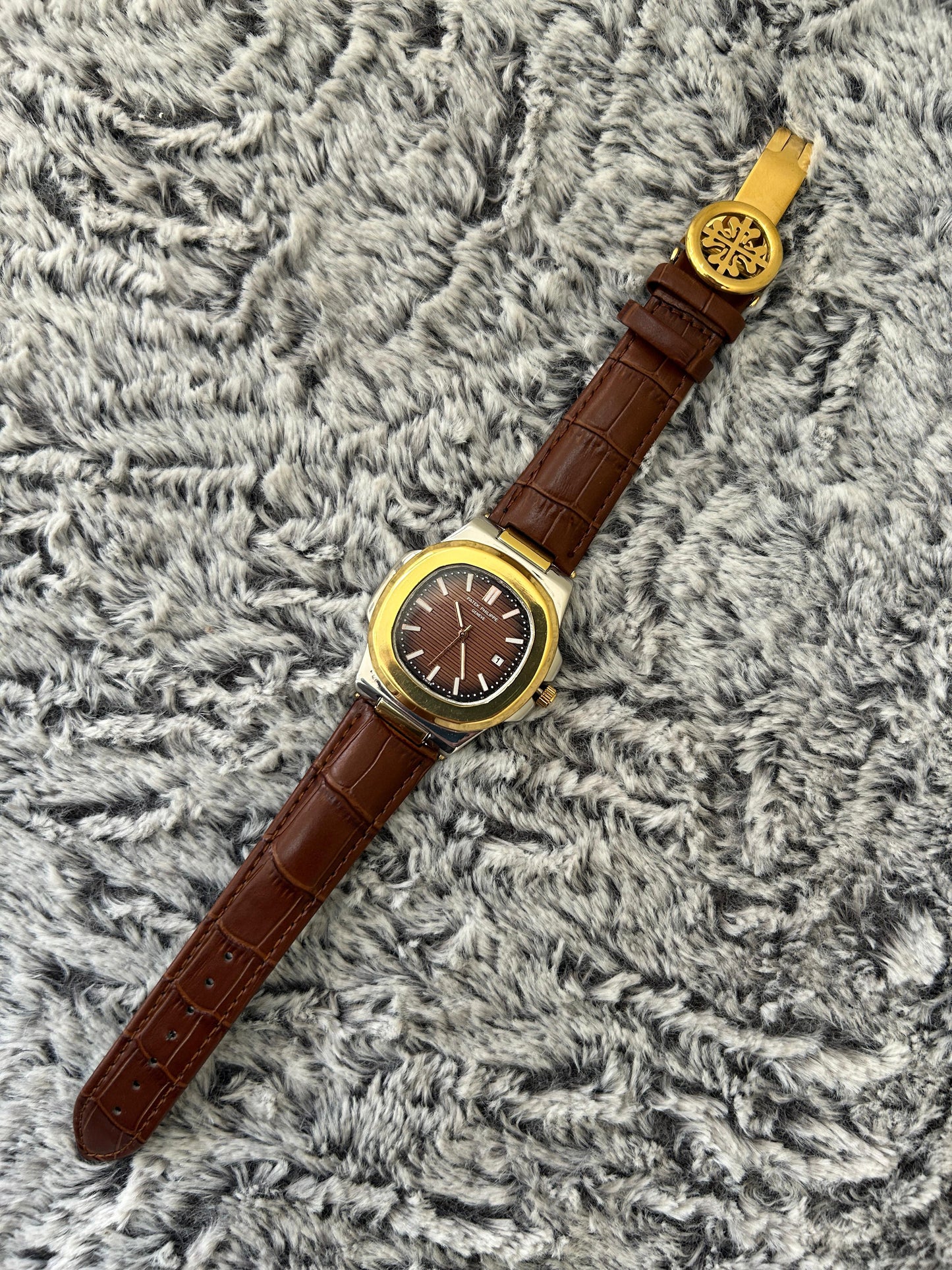 PATEK PHILLIP LEATHER STRAP VERSION ⌚️