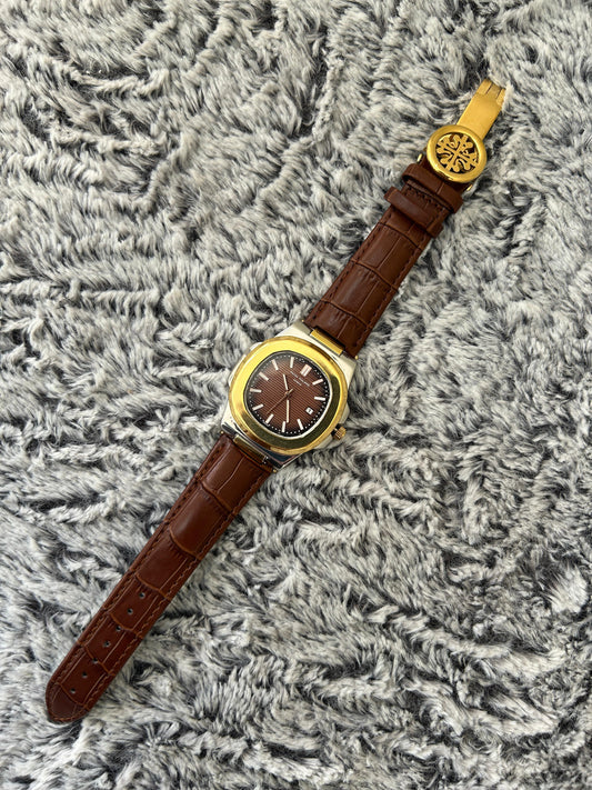 PATEK PHILLIP LEATHER STRAP VERSION ⌚️