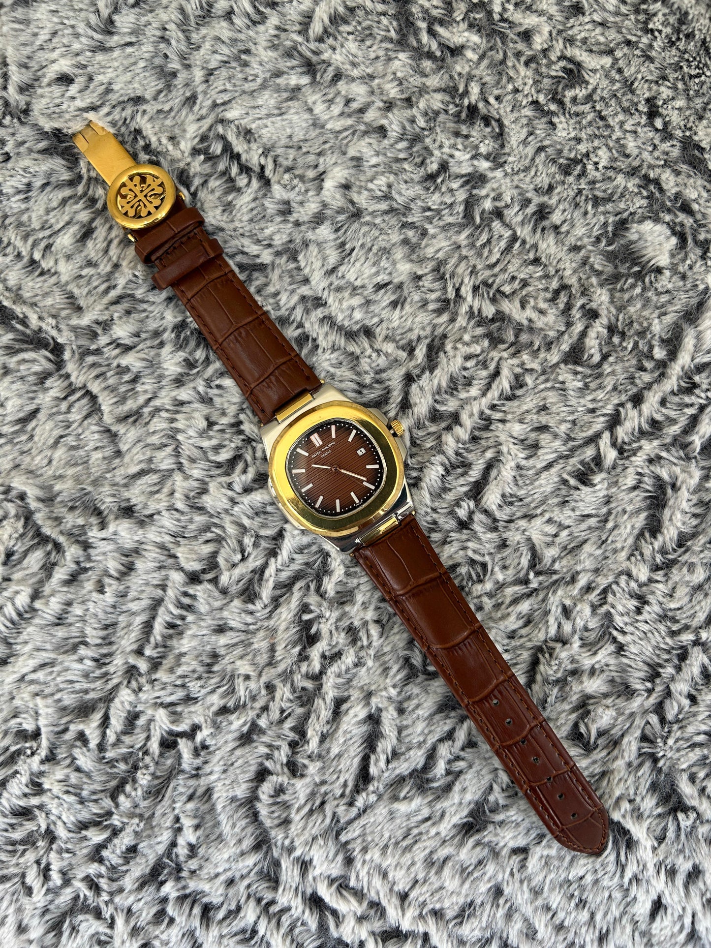 PATEK PHILLIP LEATHER STRAP VERSION ⌚️