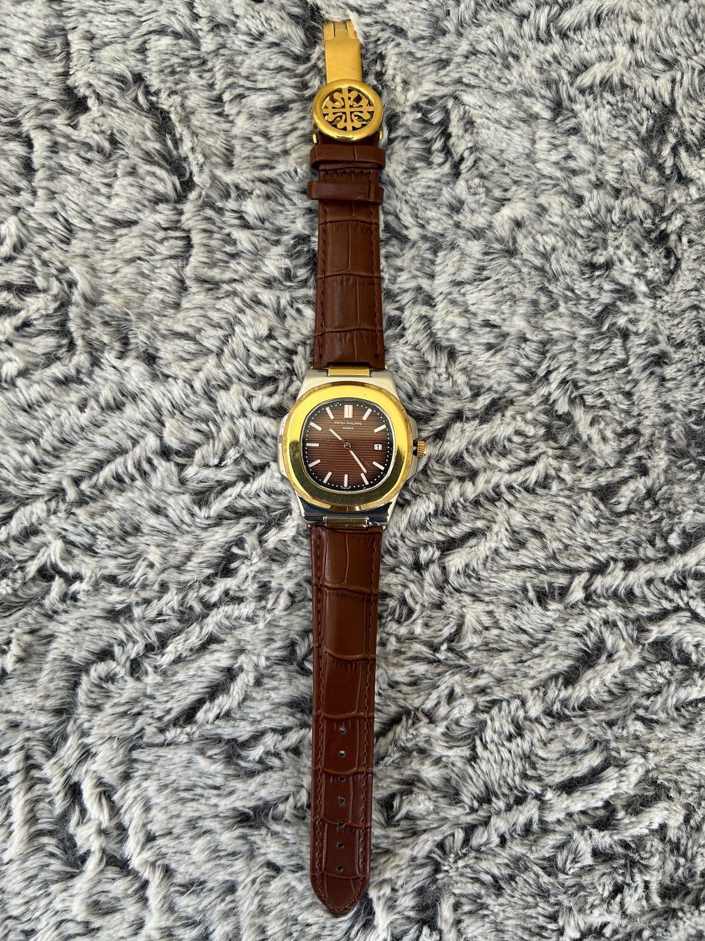PATEK PHILLIP LEATHER STRAP VERSION ⌚️