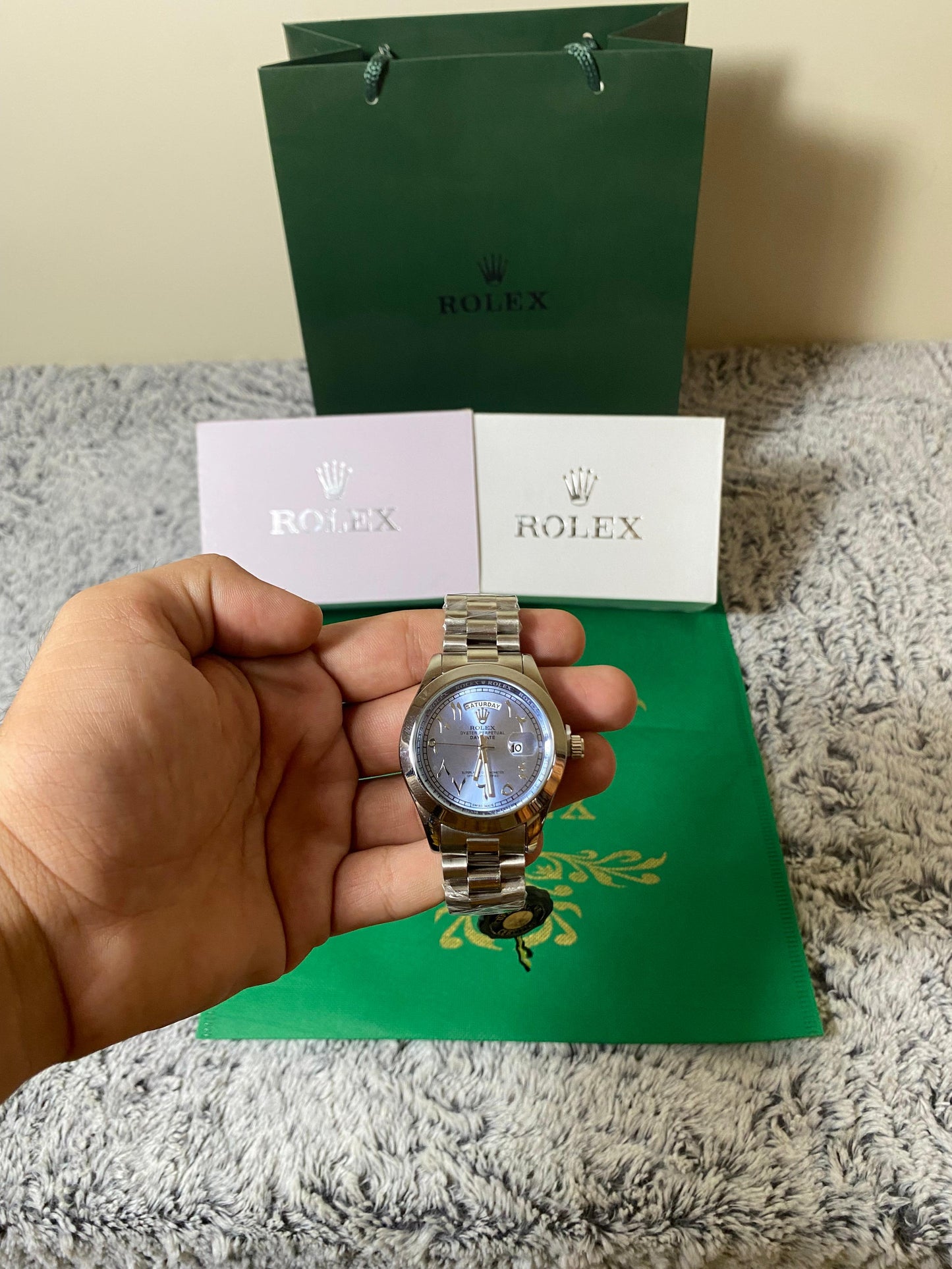 ROLEX->PACK of 3.