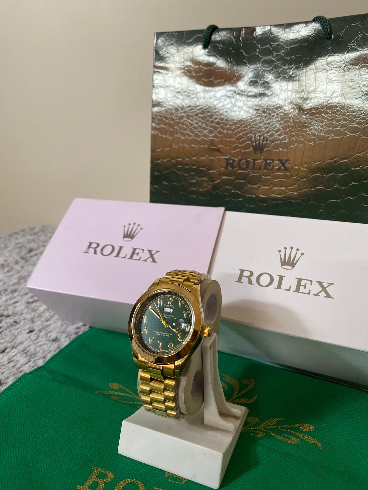 ARABIC DARK GREEN DIAL ROLEX