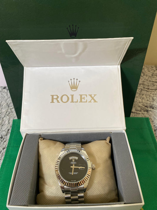 Rolex Day-Date President with GREEN Diamond Dial.