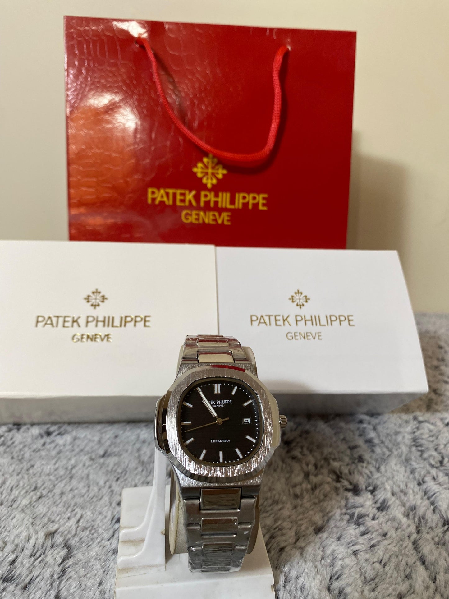 Patek Philippe Nautilus 5711/1A Black Dial with Diamond Bezel